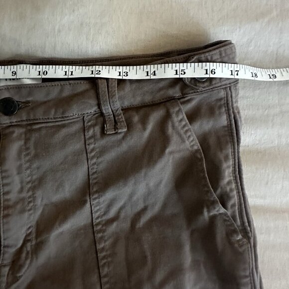 Pistola Crop Pants Safari Brown Sz 32 Revolve Punk Military Cargo Utility Grunge - Picture 9 of 11